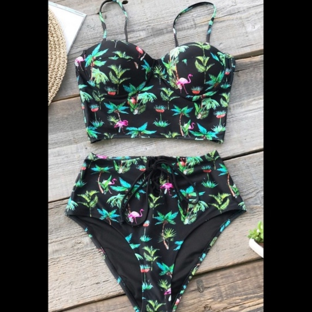 Cupshe coconut palm bikini